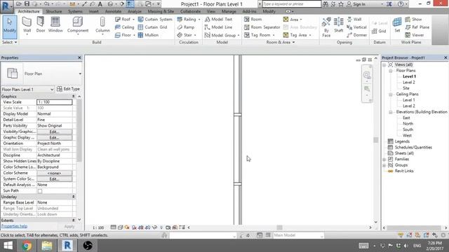 How to put Doors on Curtain Walls in Revit смотреть онлайн
