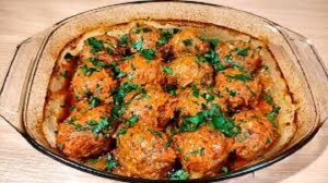 ТЕФТЕЛИ В ДУХОВКЕ, ВКУСНО И ПРОСТО