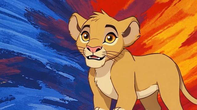 "Король Лев" : анимация нейросетевых скетчей смотреть онлайн