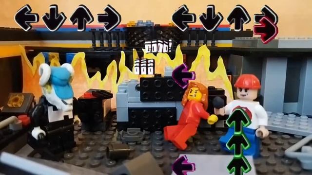Genocide. Tabi Fnf. Lego. Boyfriend Vs Tabi.