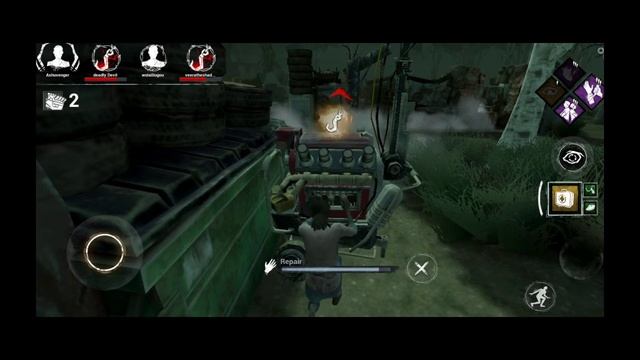 Dead By Daylight Mobile | Survivor Round Gameplay, Executioner Killer Face Camp Us (no commentary) смотреть онлайн