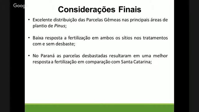 [ XXI Ciclo de Palestras ] “Análise de biomassa e produtividade do Pinus taeda no Sul do Brasil” смотреть онлайн