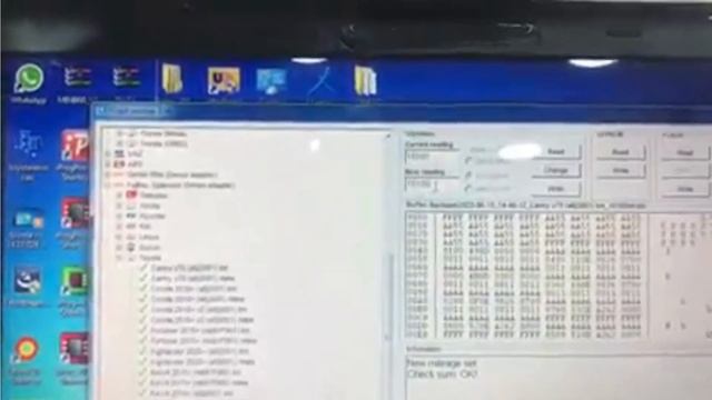 Odometer Correction MTool STool Toyota Camry V70 Denso Function