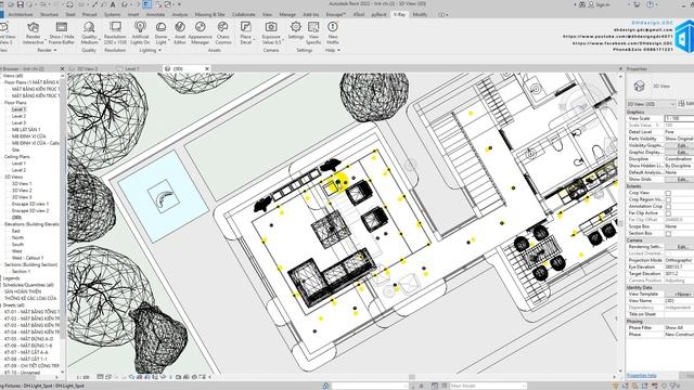 5.RENDERRING VRAY FOR REVIT (BASIC) -P5 смотреть онлайн