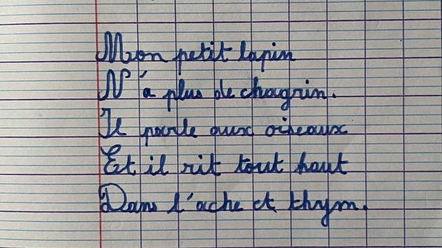 Mon petit lapin (de Maurice Carême) смотреть онлайн