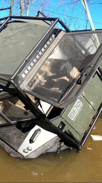 Испытания гибридного вездехода БРо ч.2 смотреть онлайн