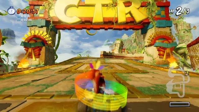 CTR Nitro Fueled Papu´s Pyramid in 51.33 смотреть онлайн