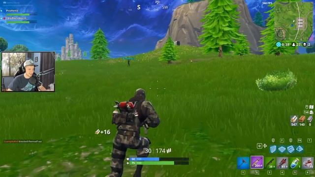 NEW GUIDED MISSILE GAMEPLAY! - Fortnite: Battle Royale UPDATE | TBNRKENWORTH смотреть онлайн