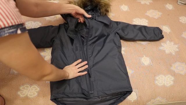 Парка Kuling Cortina Winter Parka Dusty Blue из магазина Babyshop смотреть онлайн