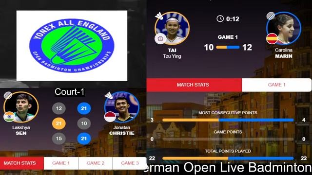 All England Open Live Score Ruslt Badminton 2024 | Day-5 Round of Semifinal | England Open смотреть онлайн