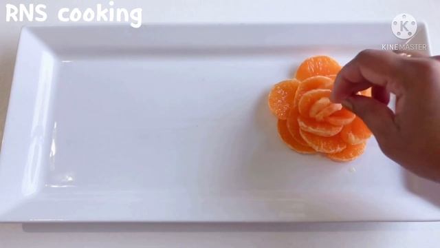 Fruit decoration || how to make tangerine flower || orange rose || orange flower || fruit carving смотреть онлайн