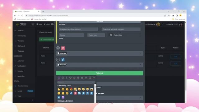 Carl Bot Reaction Roles with Dashboard | Discord Tutorial смотреть онлайн