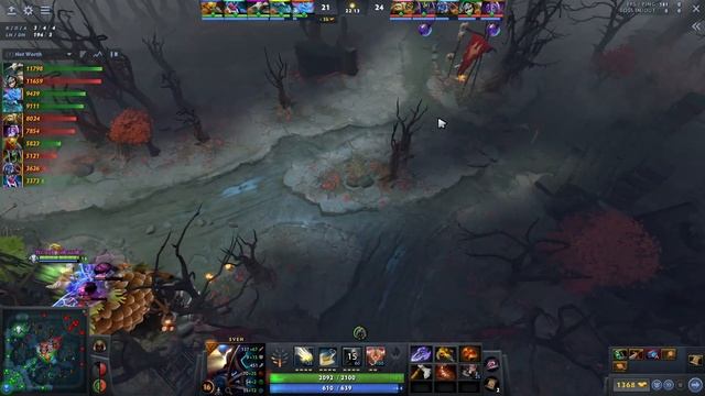 Sven Dota 2 Gameplay OG.Ana with Desolator and Daedalus #dota #dota2 смотреть онлайн