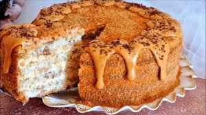 КАРАМЕЛЬНАЯ НОЧЬ❗ТОРТ ЗА КОПЕЙКИ В ДВА РАЗА КРУЧЕ И ВКУСНЕЕ МЕДОВИКА И НАПОЛЕОНА! ВЕК ЖИВИ-ВЕК УЧИСЬ