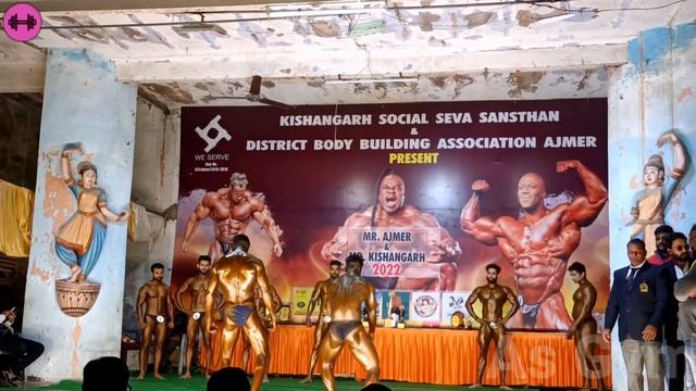 Mr. Ajmer bodybuilding competition 2022 (overall) 🏆, kishangar 🎖 // As Gym 🔥 смотреть онлайн