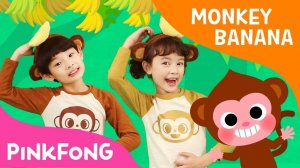 Monkey Banana Dance   Baby Monkey   Dance Along   Pinkfong Songs for Children