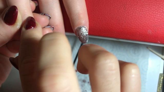 Серебряная кошка+жидкая фольга- Мега ✨ сияние смотреть онлайн