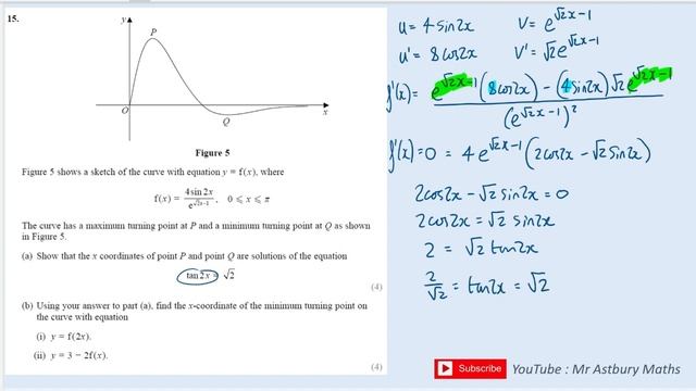 Daily A Level Maths Tricky Question #6 смотреть онлайн