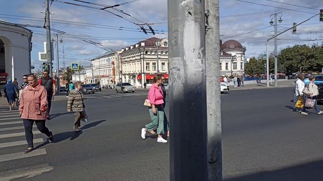 Владимир. Прогулка по центру города (август 2023 г.) часть 4. смотреть онлайн