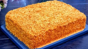 МЕДОВИК ВСЕГО ЗА 12 МИНУТ! ДЕЛЮСЬ РЕЦЕПТОМ САМОГО ЛЕНИВОГО МЕДОВИКА НА НОВЫЙ ГОД 2022. МАМА НАУЧИЛА❤