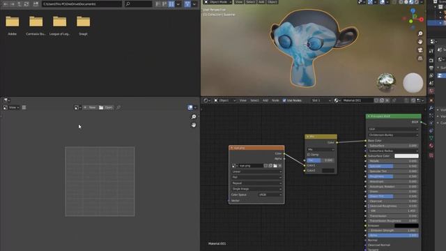 Quick tip Blender - How to add an image to the texture - 195 смотреть онлайн