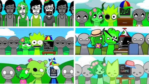 Incredibox - Sprunki но TRIO (VINERIA, OWAKCX, MR FUN COMPUTER) во ВСЕХ разных модах