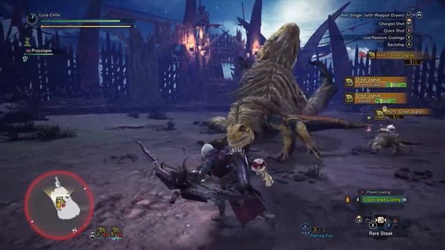 Small, Medium, and Large G.Jagras on the Arena | MHW:IB Misadventures - Part 1 смотреть онлайн