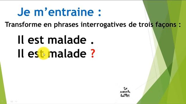 grammaire 12 : phrase interrogative 2 أشكاال جملة الإستفهام смотреть онлайн