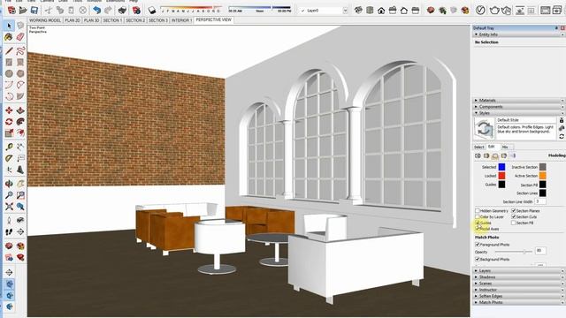 SketchUp - Creating Custom Styles смотреть онлайн