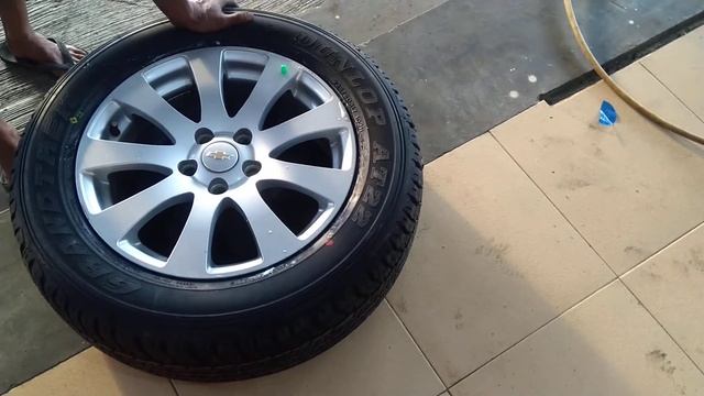 ganti ban dunlop grantek At22 untuk mobil #captiva смотреть онлайн