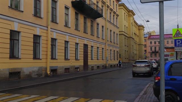🇷🇺 4K Dostoevsky's SAINT PETERSBURG. Grajdanskaya street. Raskolnikov's house. смотреть онлайн