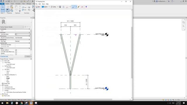 Revit Exercise (Day 563) Two Level Based V/Y shape structure смотреть онлайн
