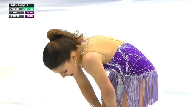 Софья Самодурова - произвольная программа на Чемпионате Европы 2019. 25.01.2019 смотреть онлайн
