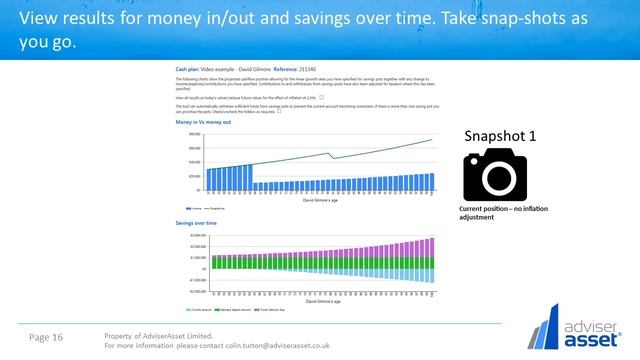 AdviserAsset – Cash flow planning tool смотреть онлайн