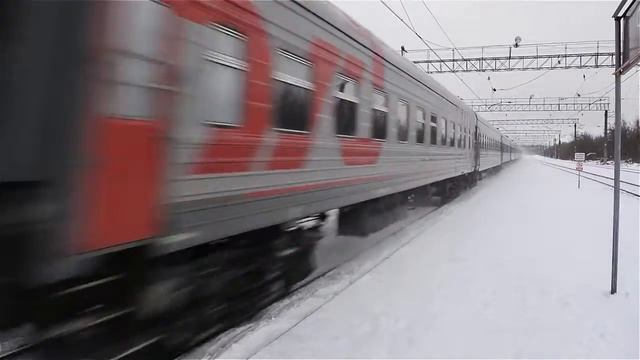 Пассажирский поезд следует по ст. Саранск-2 смотреть онлайн