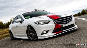 Сплиттер от MV-TUNING под стандартный бампер Mazda 6 GJ / Splitter by MV-TUNING for Mazda 6