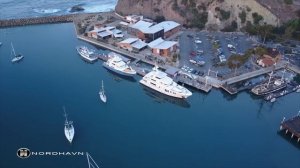Nordhavn 120 AURORA & Nordhavn 100 SERENITY in Dana Point Harbor