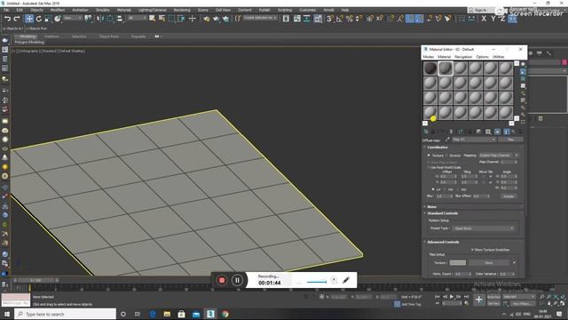 Floor Tile Create 3dsmax Tutorial /ADVANCE DESIGN смотреть онлайн