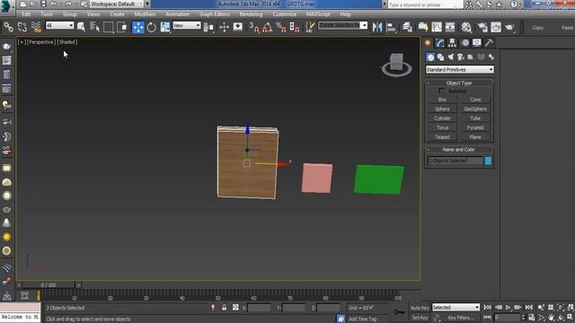 MIRROR COMMAND IN 3D MAX PART.17 смотреть онлайн
