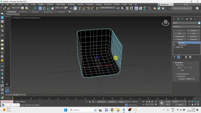 #24 | Symmetry Modifier in 3ds Max | Ahsaan Rehman | Hindi смотреть онлайн