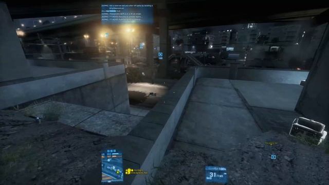Battlefield 3 - Tehran Highway Night Map Using IRNV Scar-L ! смотреть онлайн