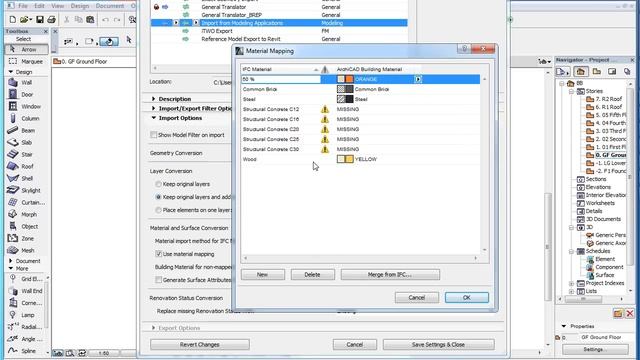 ARCHICAD OPEN BIM - IFC Material Mapping Enhancements смотреть онлайн