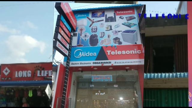 MIDEA TELESONIC (EASTERN ELECTRONIC) OPENING 19/6/22 SHOWROOM MAIN STREET ODDAMAVADI TEL=0772291356