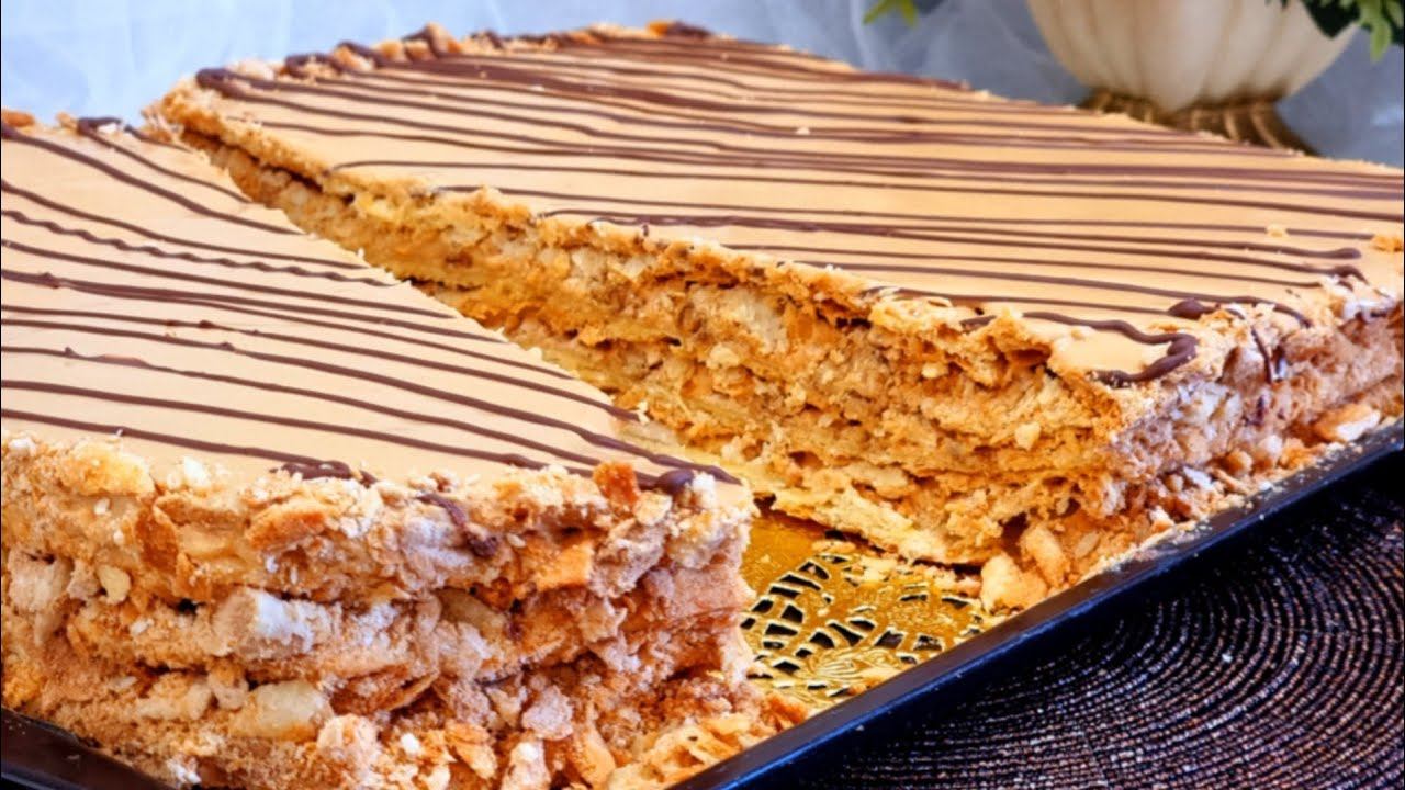 МАМА НАУЧИЛА!И ТОРТА НЕ НАДО!ЗА КОПЕЙКИ В ДВА РАЗА КРУЧЕ И ВКУСНЕЕ ЧЕМ ОБЫЧНЫЙ НАПОЛЕОНВСЕ ВОСТОРГЕ смотреть онлайн