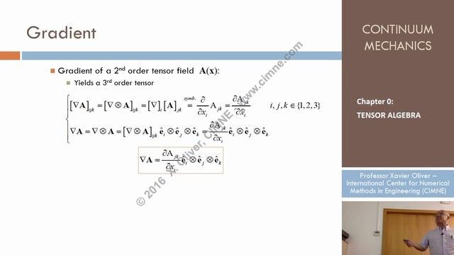 Continuum Mechanics - Ch 0 - Lecture 6 - Differential Operators смотреть онлайн