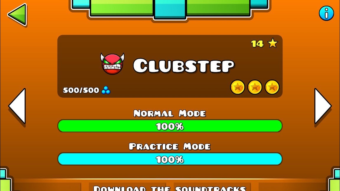 Geometry Dash - Clubstep (Все Монеты) смотреть онлайн