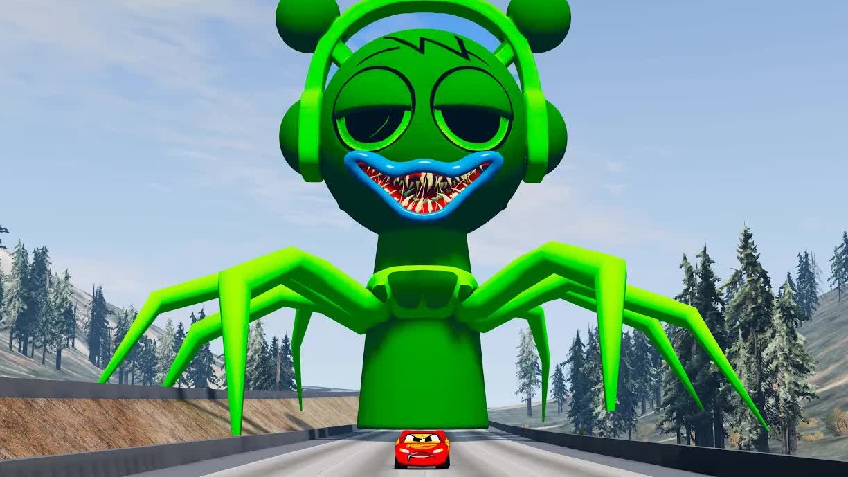 СПРУНКИ НАПАЛ НА ТАЧКУ! В городе появился крутой монстр! | Машины против монстров