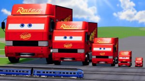 КТО ПРОЙДЕТ ВСЕ ИСПЫТАНИЯ? БОЛЬШОЙ ИЛИ МАЛЕНЬКИЙ? мультик про машинки для детей