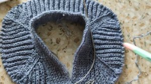 Женский кардиган английской резинкой. Рассказываю о начале работы.