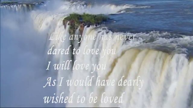I will love you - Michel Sardou - RIP - Je vais t aimer lyrics & translation смотреть онлайн